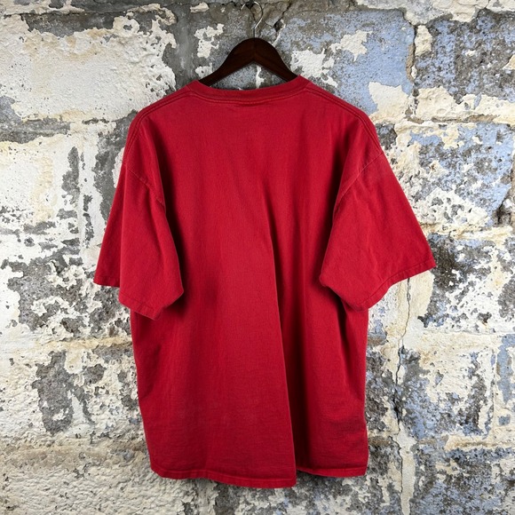 Vintage St Louis Cardinals Embroidered Baseball MLB T Shirt XL Red Cotton - Picture 2 of 8